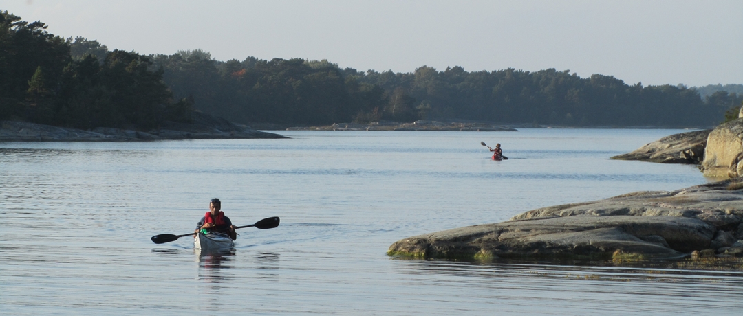 kayaking sweden