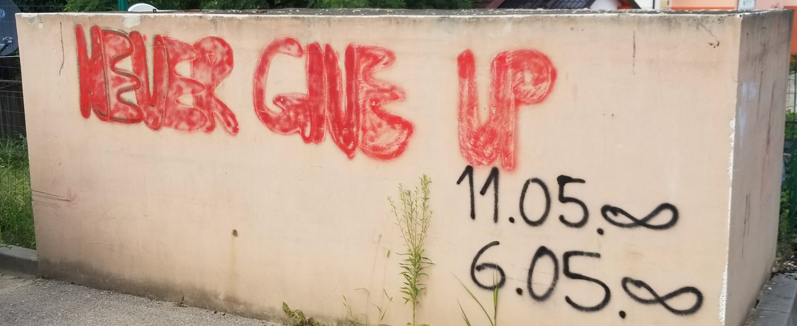 Positive Graffiti Srebrenica